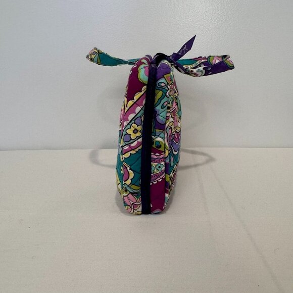 NWOT Vera Bradley Heather Quilted Paisley Floral Travel bag With Handles, hook - Picture 4 of 11